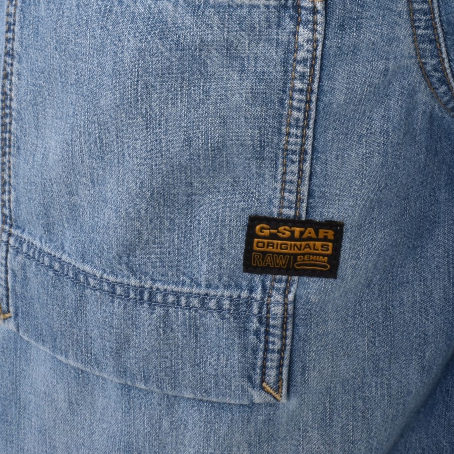 G-Star Raw Marine Long Sleeved Shirt Blue